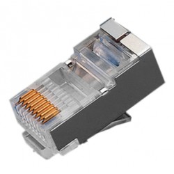 Modular Jack RJ-45 Cat.5e STP Blindado