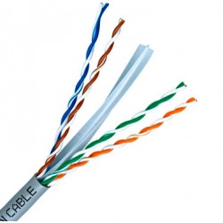 UTP Cat.6 Cable Sólido 4 pares 23 AWG 