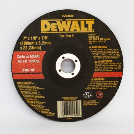 Disco de Corte 180mm DeWALT